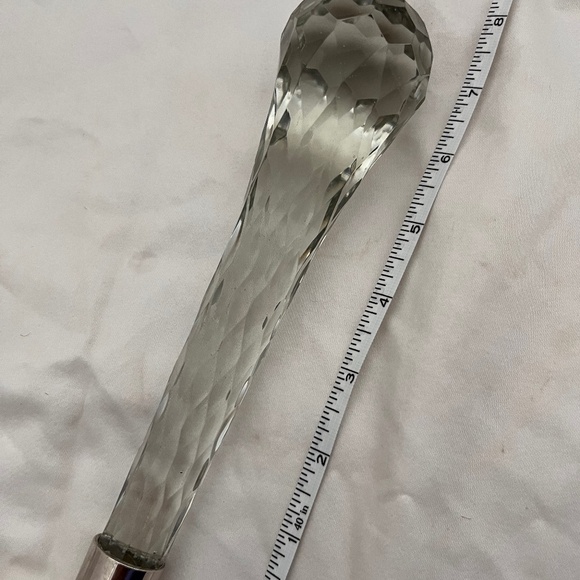 Large magnifying glass with crystal handle - Picture 1 of 8